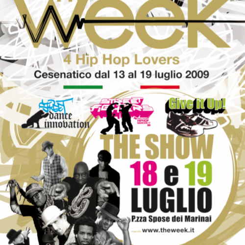 The Week 2009 Street Dance Summer Camp Cesenatico Italy Workshop Stage Hip Hop Festival